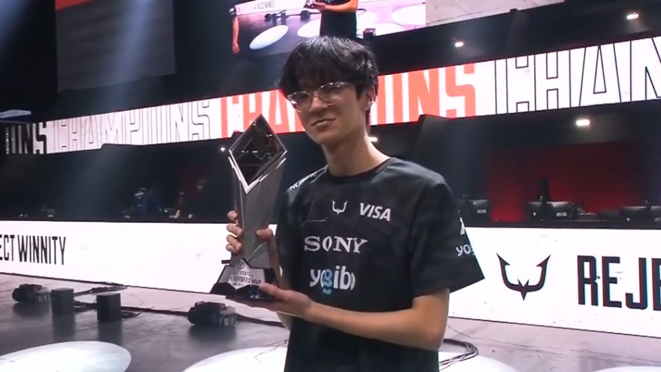 Sangjoon in the MVP